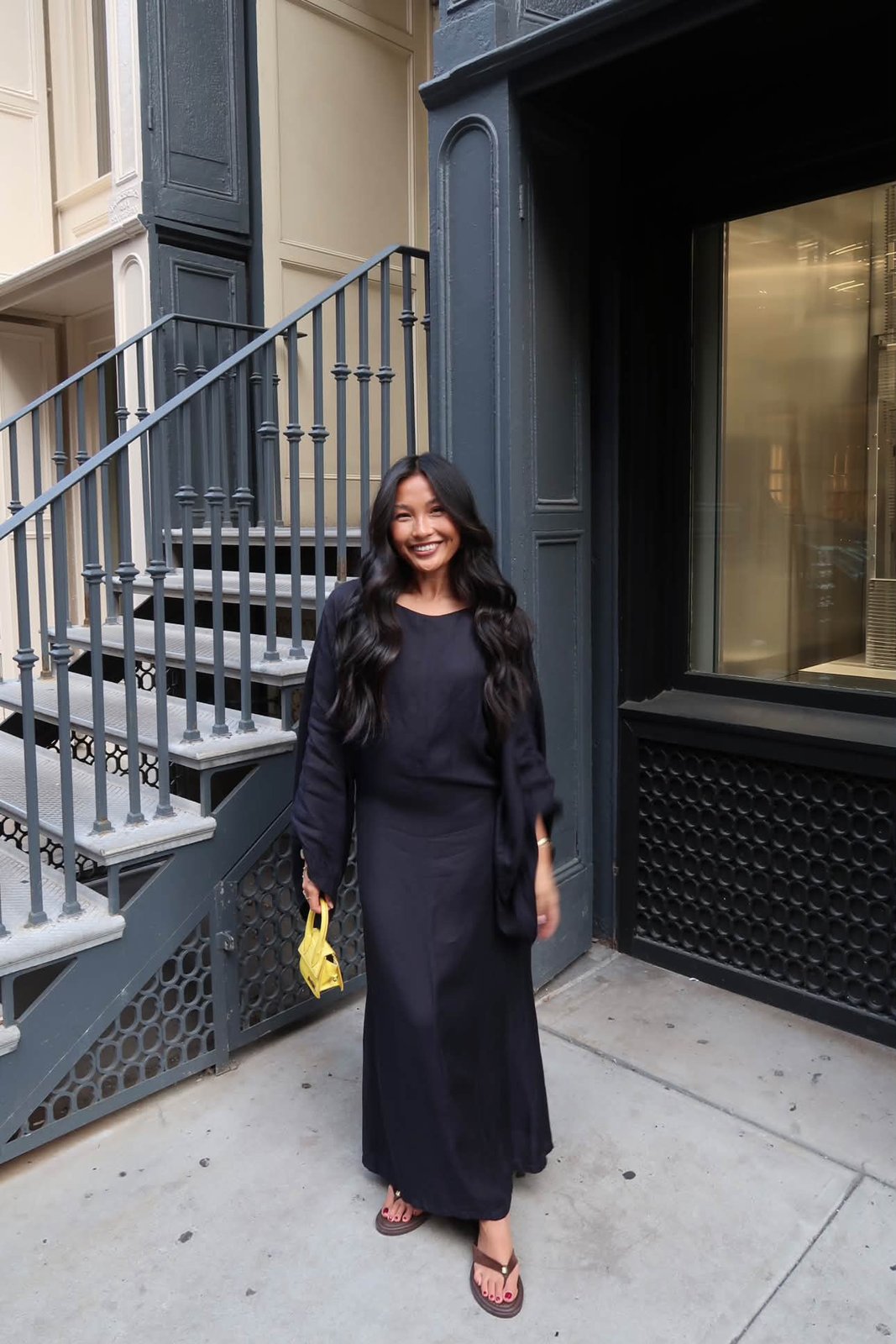 the safa kaftan in linen, new york
