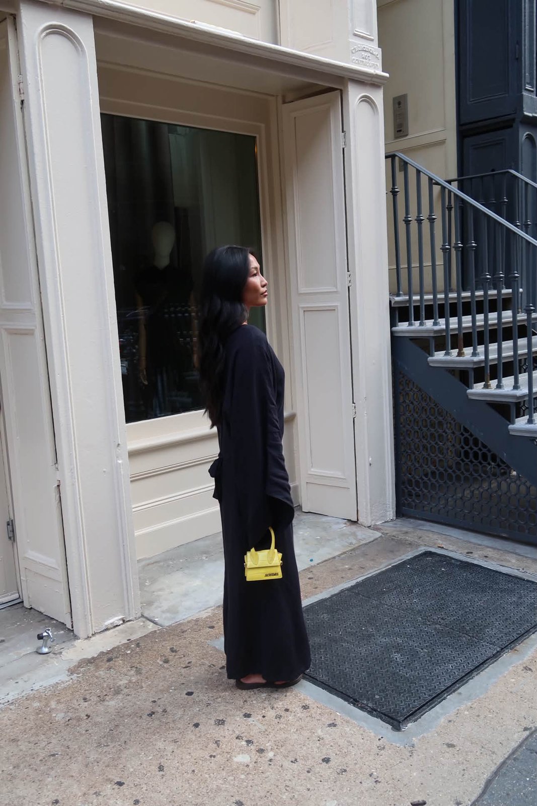 the safa kaftan in linen, new york