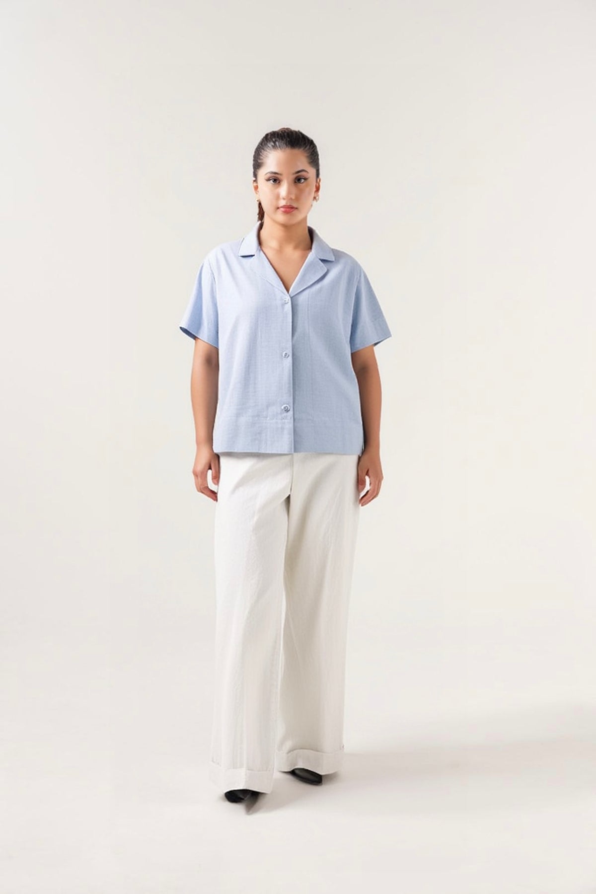 The "Slow Morning" Top in Linen