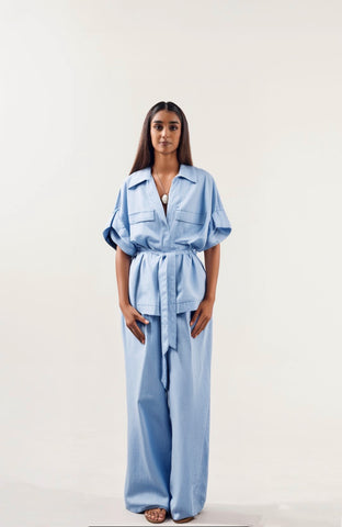 The “Saltwater” Two-Piece in Ocean Haze