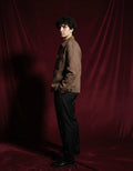 The Mercer Jacket in Linen - For Him - Chocolate Brown