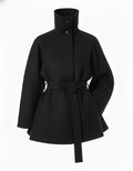 black funnel wool jacket ishq e amore chic tailor made 