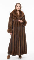 Upcycled Vintage Mink Fur Coat