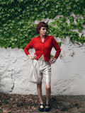 The Midnight Disco Bermudas | Paisley Brocade Jamavar Minis