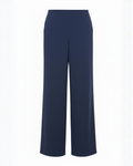 Navy blue wide-leg pants on a white background ishq e amore
