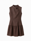 The Raya Mandarin Mini Dress