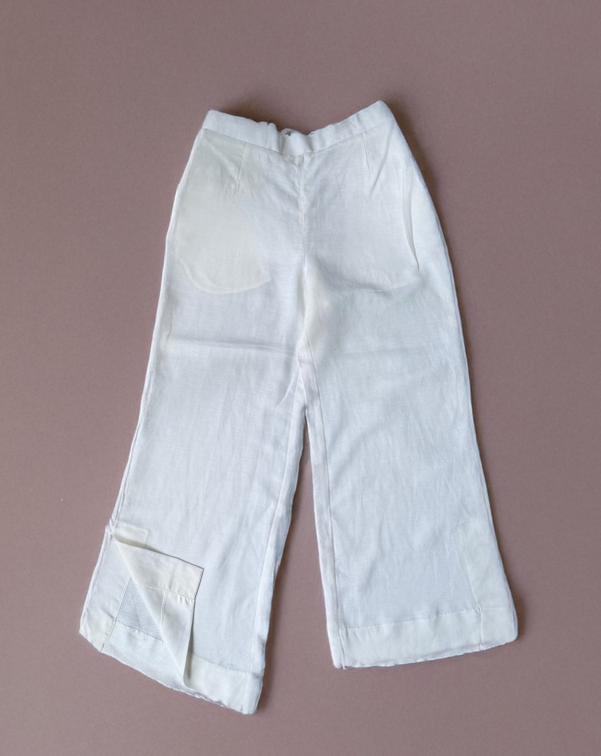 “Soft Serve” Asymmetric Trousers